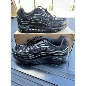 Nike Air Max TL 2.5 Black Metallic Silver FZ4110-002 Men's Sneakers Size 9.5